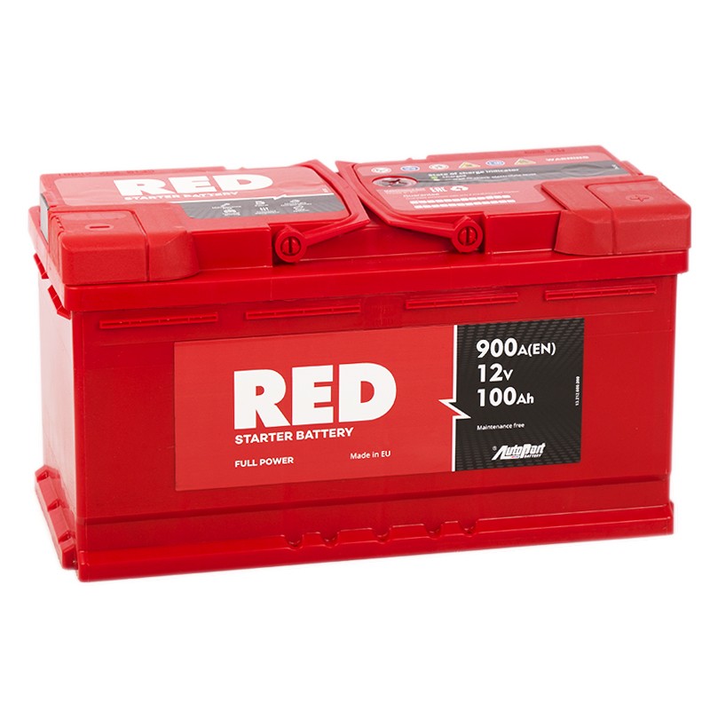 Аккумуляторы AUTOPART RED 100R купить 8 906 062 07 78