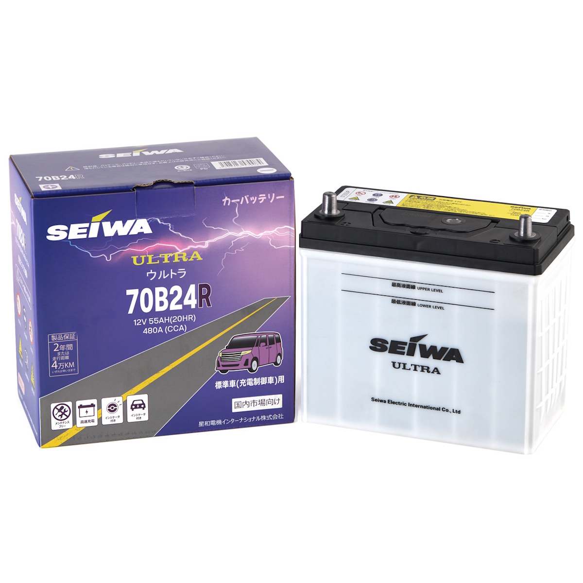 Аккумуляторы SEIWA SEIWA Ultra 70B24R купить 8 906 062 07 78