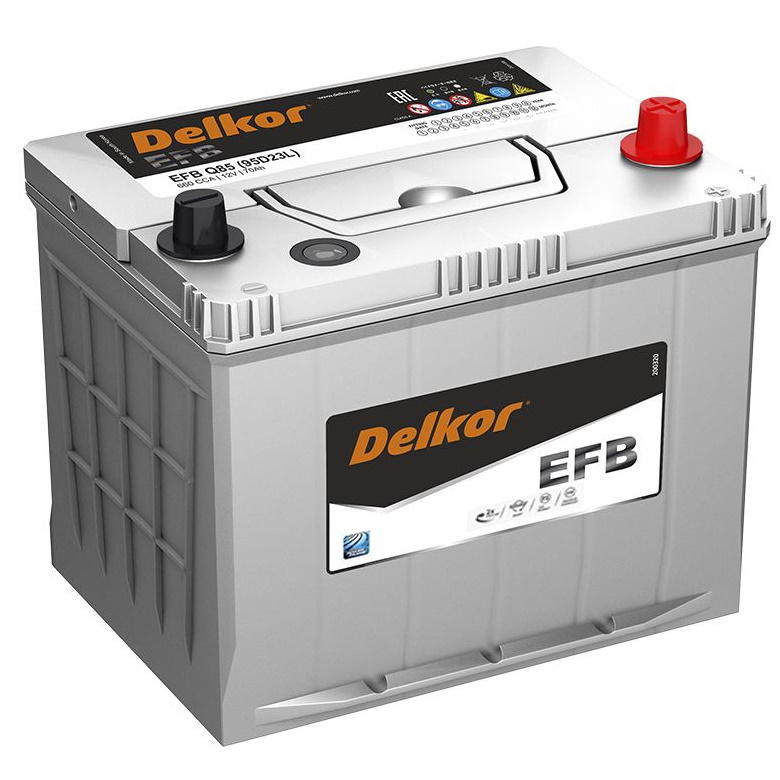 Аккумуляторы DELKOR DELKOR EFB Q-85 95D23L купить 8 906 062 07 78
