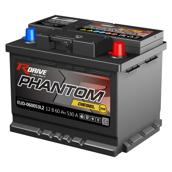 Аккумуляторы RDRIVE RDRIVE PHANTOM 60SR купить 8 906 062 07 78