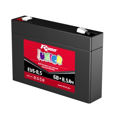 Аккумуляторы RDRIVE RDRIVE Junior EV6-8,5 купить 8 906 062 07 78