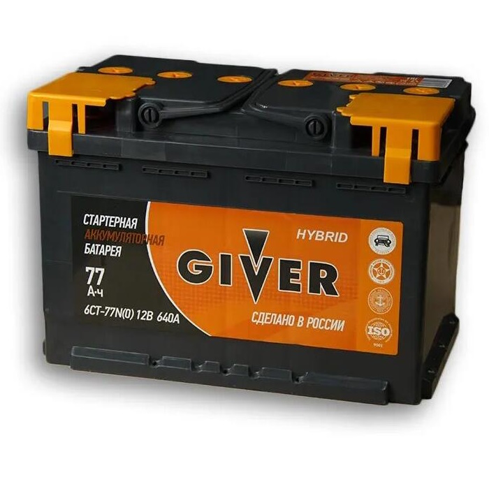 Аккумуляторы GIVER GIVER HYBRID 77R купить 8 906 062 07 78