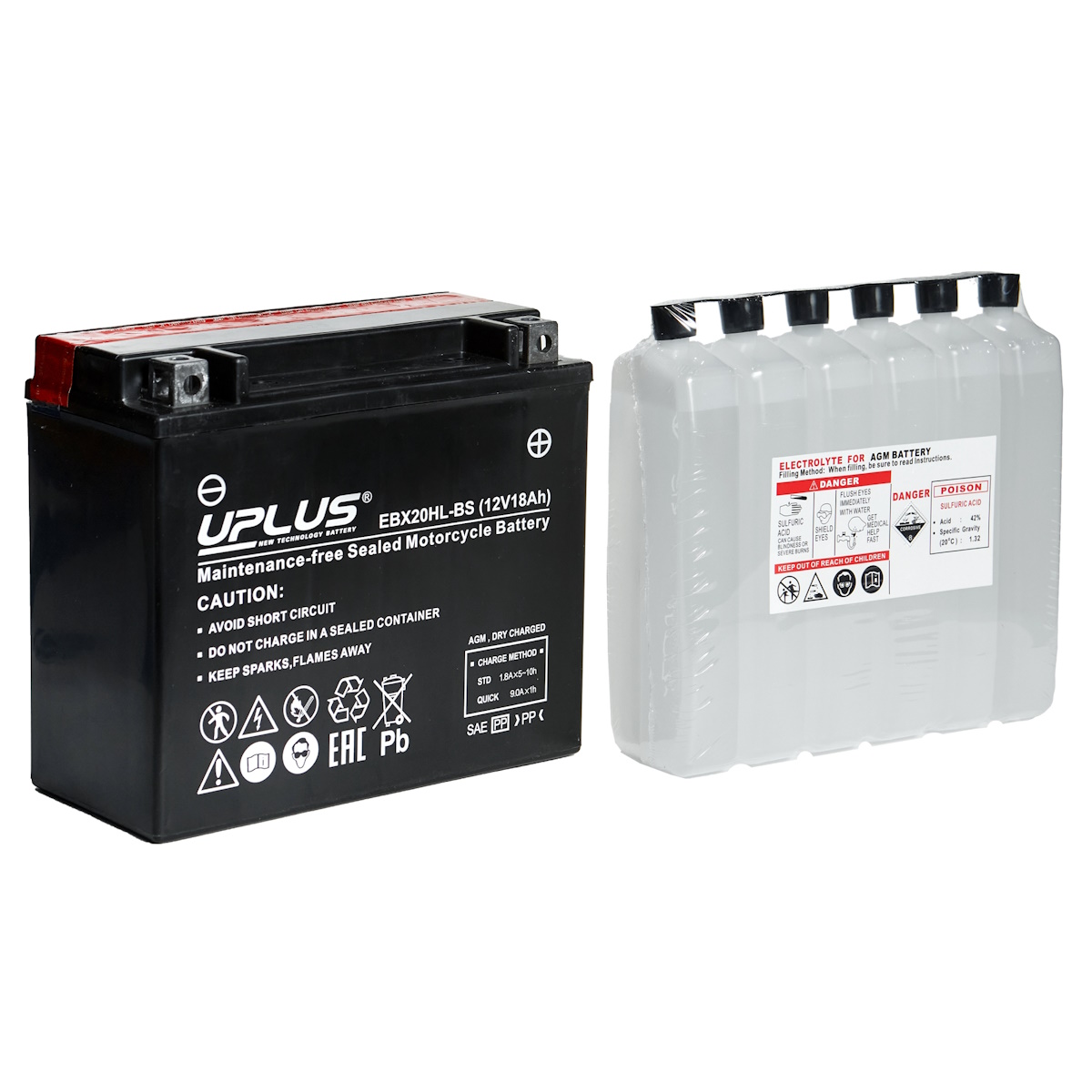 Аккумуляторы LEOCH UPLUS Leoch UPLUS EBX20HL-BS купить 8 906 062 07 78