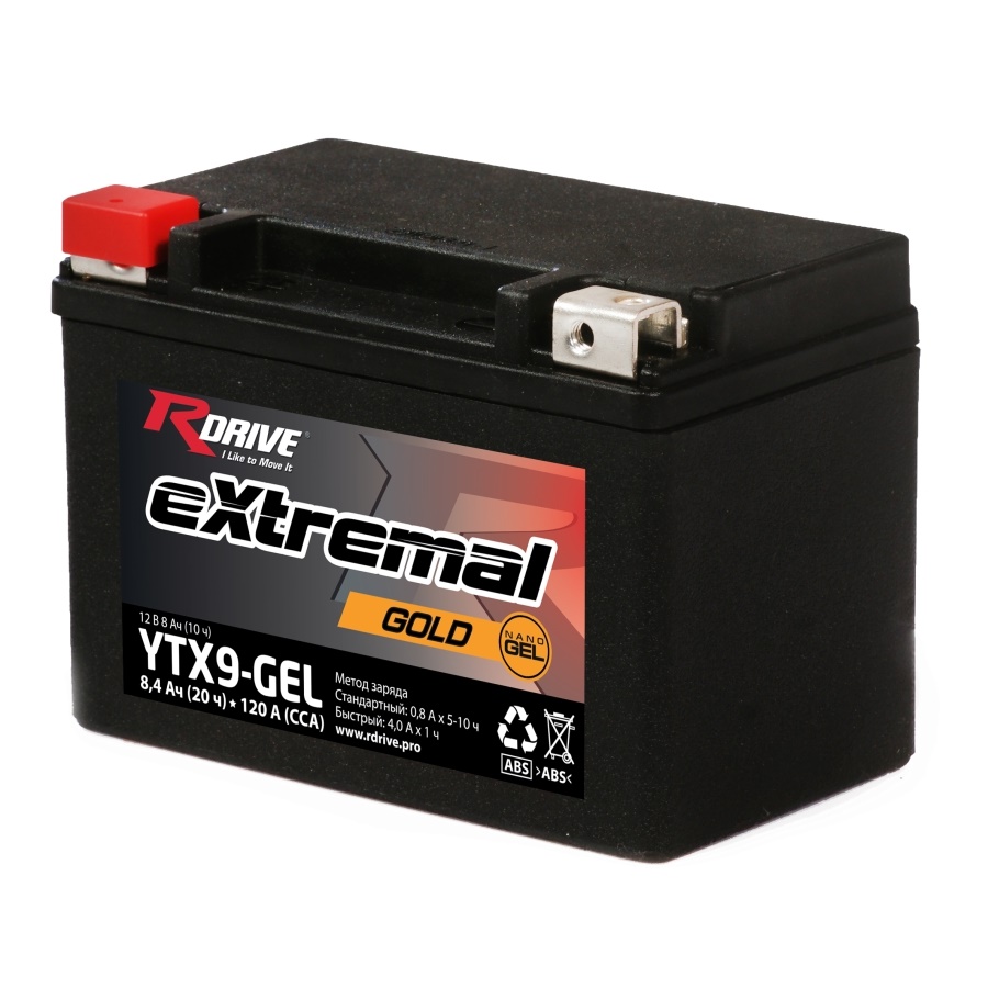 Аккумуляторы RDRIVE RDRIVE GOLD YTX9-GEL купить 8 906 062 07 78