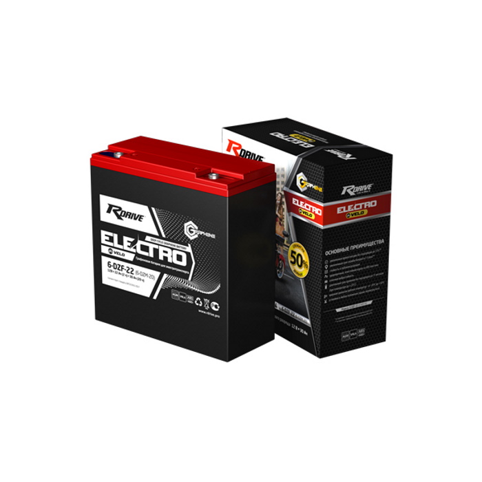 Аккумуляторы RDRIVE RDRIVE ELECTRO Velo 6-DZF-22 купить 8 906 062 07 78