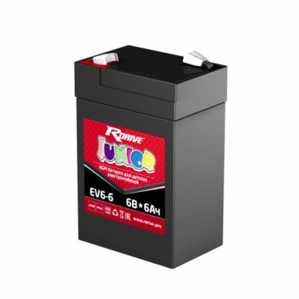 Аккумуляторы RDRIVE RDRIVE Junior EV6-6 купить 8 906 062 07 78