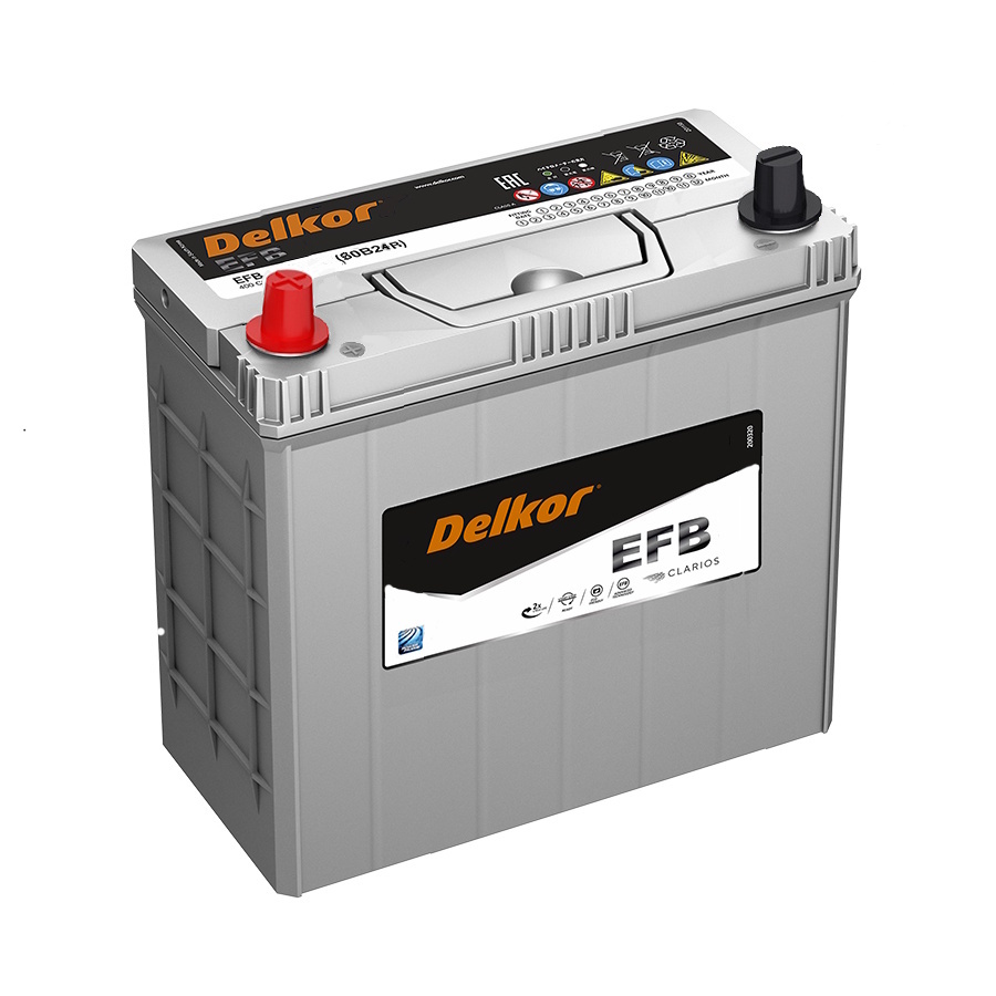 Аккумуляторы DELKOR DELKOR EFB 80B24R купить 8 906 062 07 78