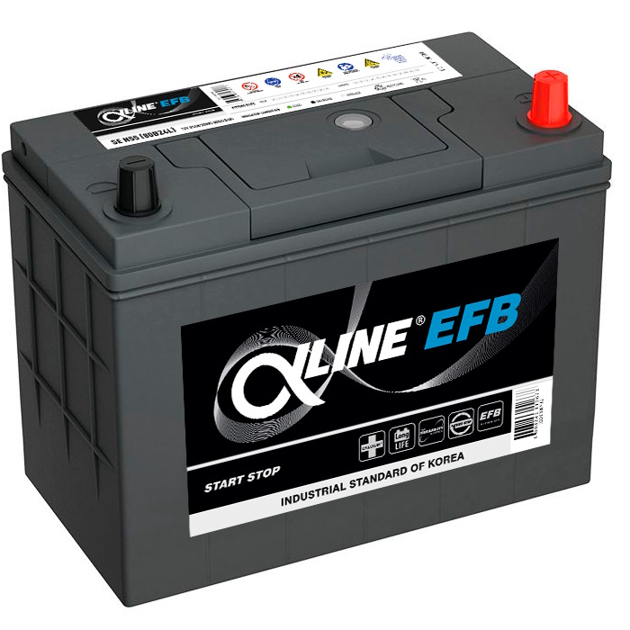 Аккумуляторы ALPHALINE ALPHALINE EFB N55 (80B24L) купить 8 906 062 07 78