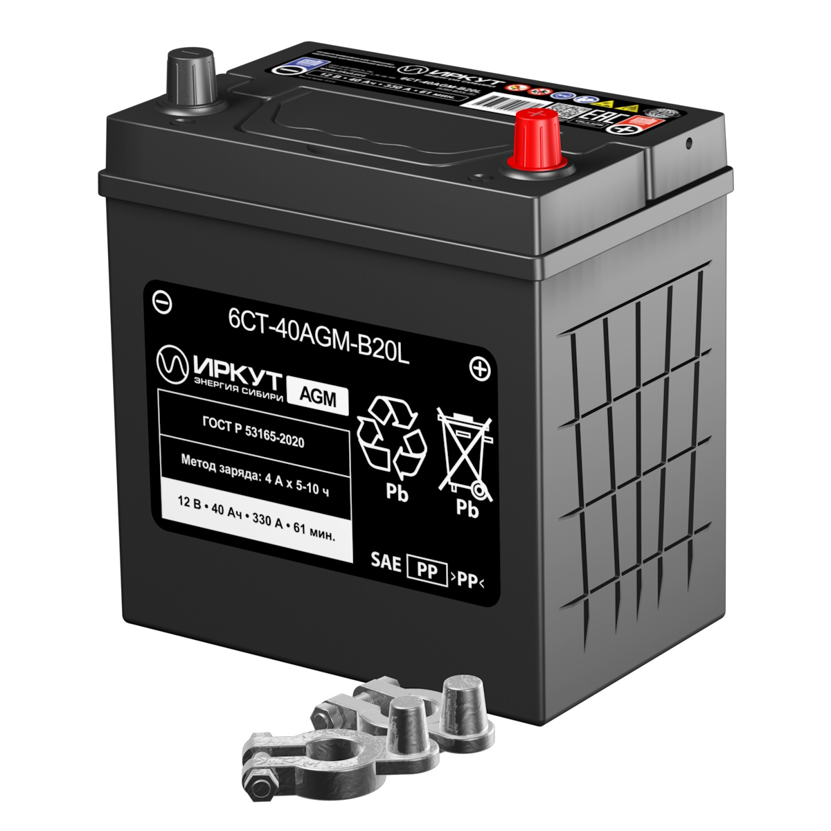 Аккумуляторы ИРКУТ ИРКУТ AGM S34B20L купить 8 906 062 07 78