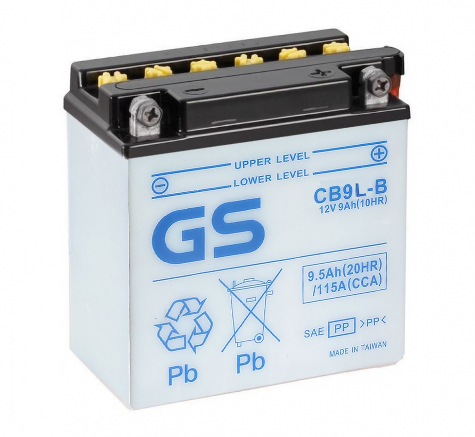 Аккумуляторы GS YUASA GS CB9L-B купить 8 906 062 07 78