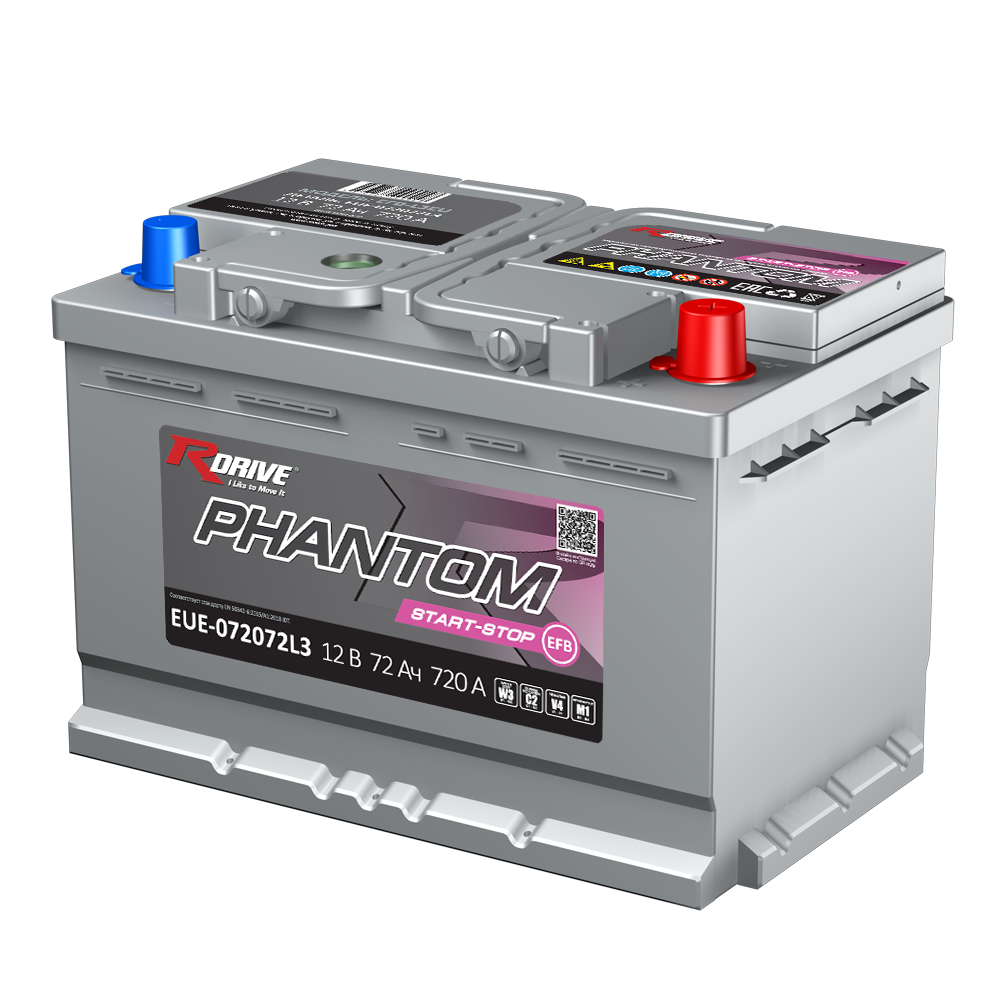 Аккумуляторы RDRIVE RDRIVE EFB 72R купить 8 906 062 07 78